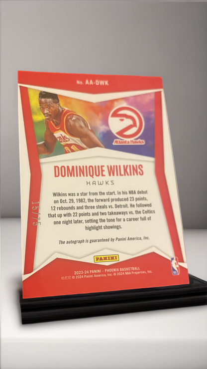 Dominique Wilkins Auto